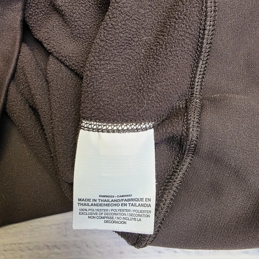 Nike Therma Fit Cleveland Browns Womens Medium Full Zip Hoodie Brown Double Side